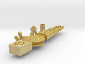 Pulse Disk Rifle in Tan Fine Detail Plastic: d00