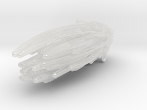 Romulan Mining Vessel 'Narada' 1/250000 in Clear Ultra Fine Detail Plastic
