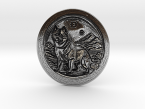NON OFFICIAL DOGGO-CURRENCY in Antique Silver