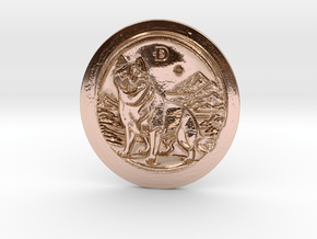 NON OFFICIAL DOGGO-CURRENCY in 9K Rose Gold 