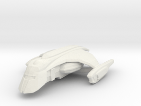 Romulan Shuttle 1/700 Attack Wing in White Natural Versatile Plastic