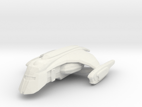 Romulan Shuttle 1/700 in White Natural Versatile Plastic