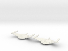 Romulan Vengeance Hawk 1/7000 x2 in White Natural Versatile Plastic