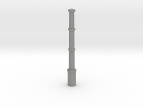 KDB002 Westminster Cast Iron Style Bollard 1-24 sc in Gray PA12