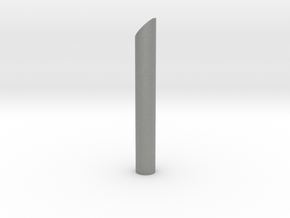 KDB004 Mitred Top Stainless Steel Bollard 1-24 sca in Gray PA12