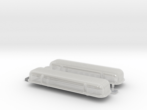 1/8 Pontiac Cal-Customs Valve Covers w/ Reg Bolts in Clear Ultra Fine Detail Plastic
