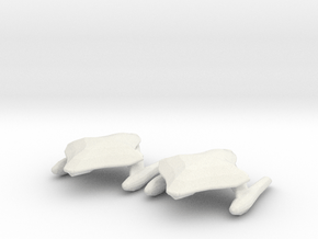 Selay Frigate 1/7000 x2 in White Natural Versatile Plastic