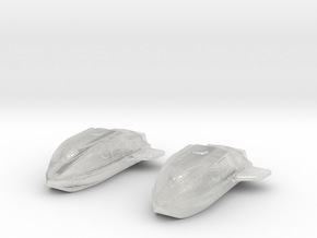 Shuttlepod (ENT) 1/350 x2 in Clear Ultra Fine Detail Plastic