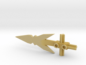 Lego Bionicle Nuke Dagger in Tan Fine Detail Plastic