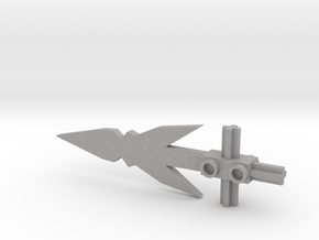 Lego Bionicle Nuke Dagger in Aluminum