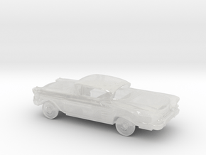 1/160 1958 Chevrolet Impala Coupe Kit in Clear Ultra Fine Detail Plastic