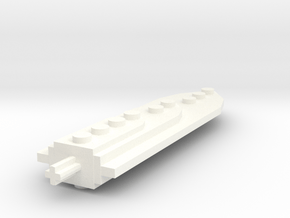 Lego Bionicle Great Proto-Steel Sword in White Smooth Versatile Plastic