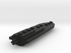 Lego Bionicle Great Proto-Steel Sword in Black Smooth Versatile Plastic