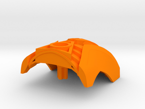 Lego Bionicle Rau Matatu (Axle Connecter) in Orange Smooth Versatile Plastic