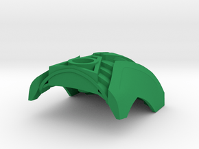 Rau Matatu(Stud connecter) in Green Smooth Versatile Plastic