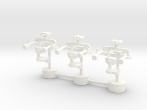 1/72 USN SkyLookOut Chairs in White Processed Versatile Plastic