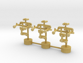 1/72 USN SkyLookOut Chairs in Tan Fine Detail Plastic