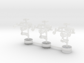 1/72 USN SkyLookOut Chairs in Clear Ultra Fine Detail Plastic