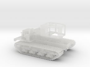 1/87th Morooka Tracked Vehicle Carrier Platform in Clear Ultra Fine Detail Plastic