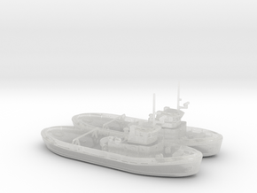 051F Project 498 Tug 1/350 Set of 2 in Clear Ultra Fine Detail Plastic
