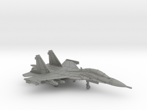 Su-30SM Flanker H (Loaded) in Gray PA12: 6mm
