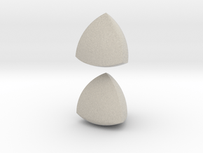 Meissner Tetrahedra in Natural Sandstone