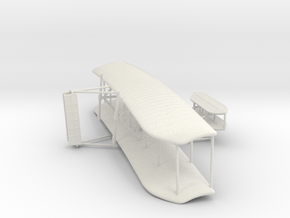 Wright Flyer I in White Natural Versatile Plastic: 1:64 - S