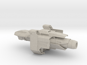 Industrial Space ship in Natural Sandstone
