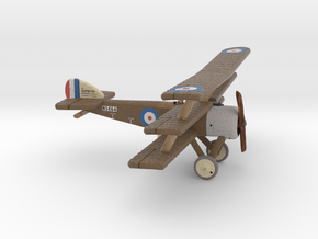 Edward Crundall Sopwith Triplane (full color) in Matte High Definition Full Color