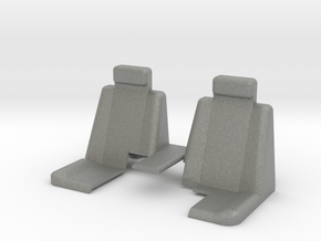 FMS FCX24 K5 Blazer Interior Seats (Body mounted) in Gray PA12