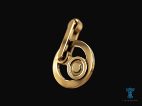 Steam Pendant in 14K Yellow Gold