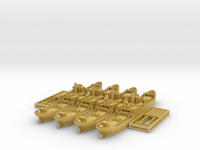 EFC 1020 "Laker" x4 1:1250 and smaller in Tan Fine Detail Plastic: 1:1250