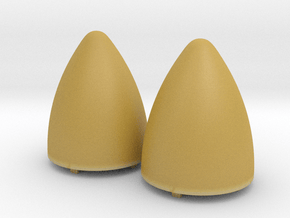 Falcon Heavy Nose Cones in Tan Fine Detail Plastic: 1:87 - HO