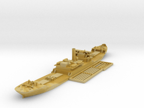 EFC 1013 WW1 freighter Various Scales in Tan Fine Detail Plastic: 1:1250
