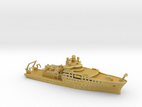 RRS Discovery (2013) (1:1200) in Tan Fine Detail Plastic: 1:700