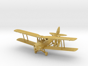 De Havilland DH82 Tiger Moth (alt. Tail) 1/144+HO in Tan Fine Detail Plastic: 1:87 - HO