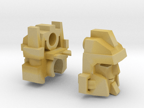 Aimless Shooter Head in Tan Fine Detail Plastic