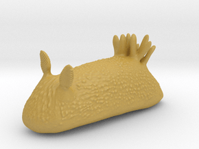 Unna the Nudibranch (Sea Bunny) in Tan Fine Detail Plastic: Small