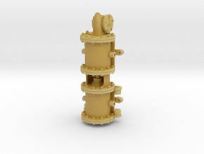 Westinghouse Single Phase Air Compressor in Tan Fine Detail Plastic: 1:10