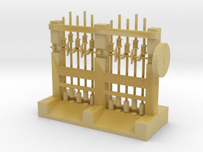 Stamp Mill, 10 Stamp Battery in Tan Fine Detail Plastic: 1:48 - O