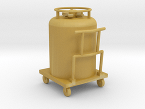 Cryogenic Gas Cylinder Accessory in Tan Fine Detail Plastic: 1:32