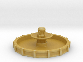 Large N/OO Scale Fountain in Tan Fine Detail Plastic: 1:160 - N