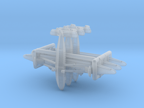 Sikorsky S42 Flying Boat Set in Tan Fine Detail Plastic: 1:1200