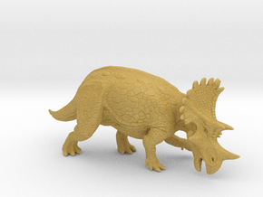 Regaliceratops (Small/Medium/Large size) in Tan Fine Detail Plastic: Small