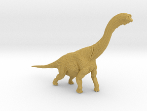 Brachiosaurus (Medium/Large size) in Tan Fine Detail Plastic: Medium
