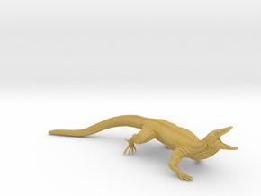 Asprosaurus (Medium / Large size) in Tan Fine Detail Plastic: Medium