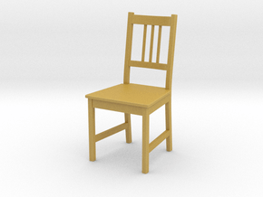 IKEA Stefan Chair in Tan Fine Detail Plastic: 1:12