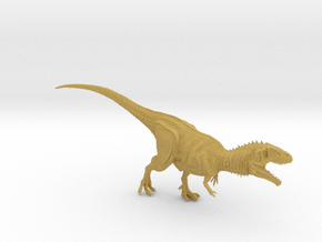 Giganotosaurus (Medium / Large size) in Tan Fine Detail Plastic: Medium