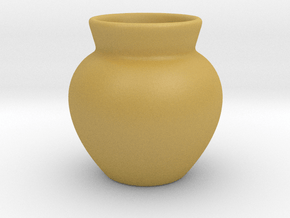Vase Hollow Form 2016-0002 various scales in Tan Fine Detail Plastic: 1:24
