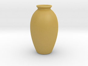 Urn Vase Hollow Form 2017-0009 various scales in Tan Fine Detail Plastic: 1:24